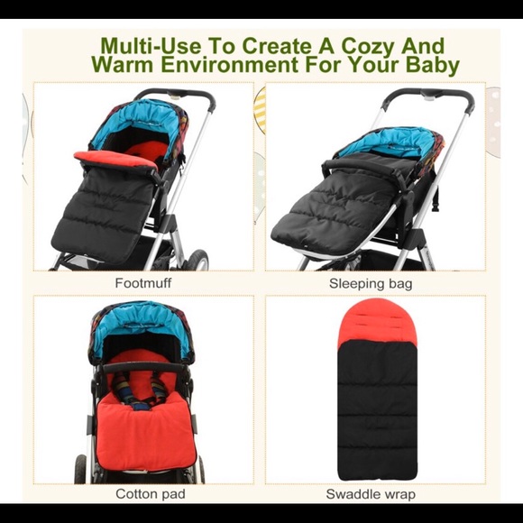 💛sold 💛3 for $30. Stroller & car seat cover - Picture 4 of 11